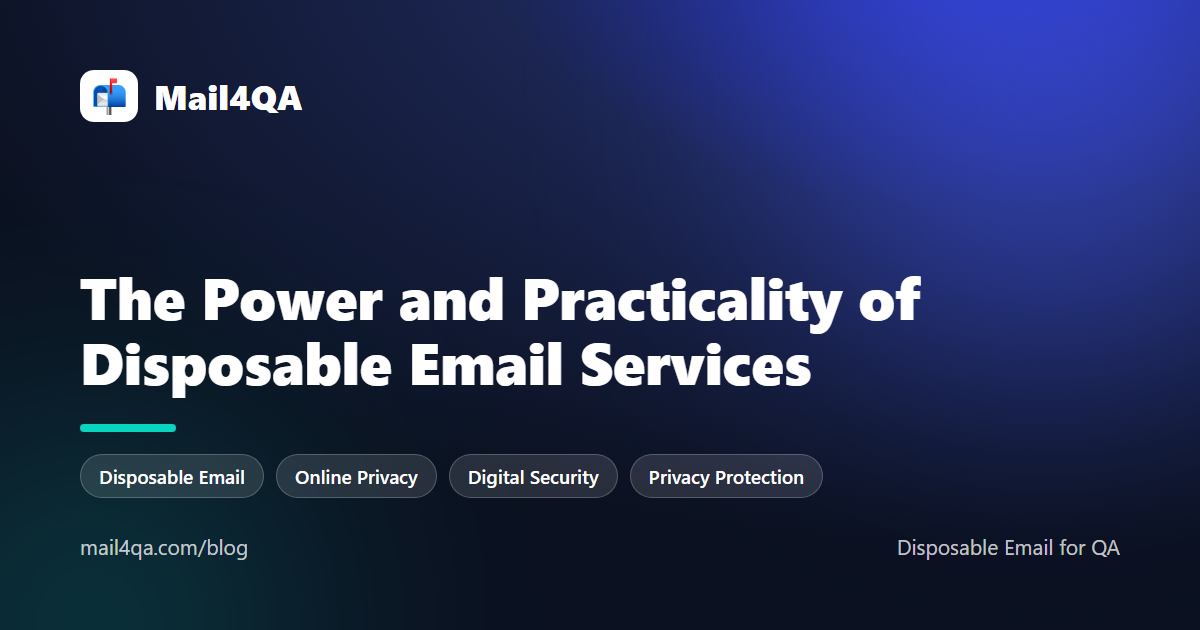 The Power and Practicality of Disposable Email Services